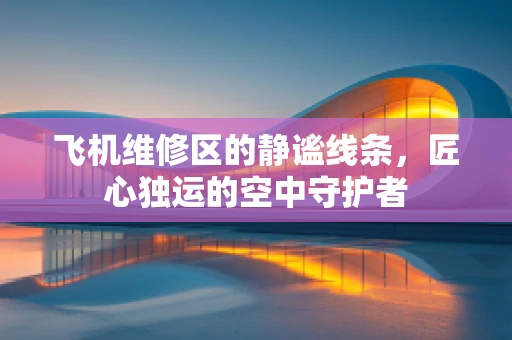 飞机维修区的静谧线条，匠心独运的空中守护者