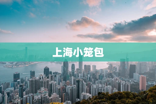 上海小笼包