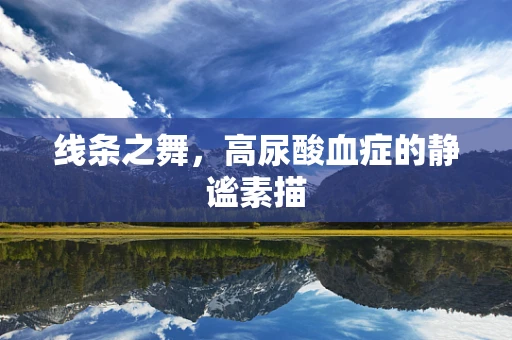 线条之舞，高尿酸血症的静谧素描