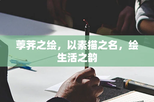 荸荠之绘，以素描之名，绘生活之韵