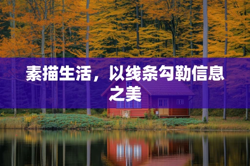 素描生活，以线条勾勒信息之美