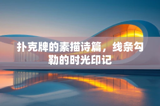 扑克牌的素描诗篇，线条勾勒的时光印记