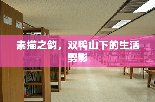 素描之韵，双鸭山下的生活剪影
