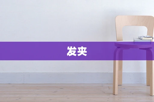 发夹