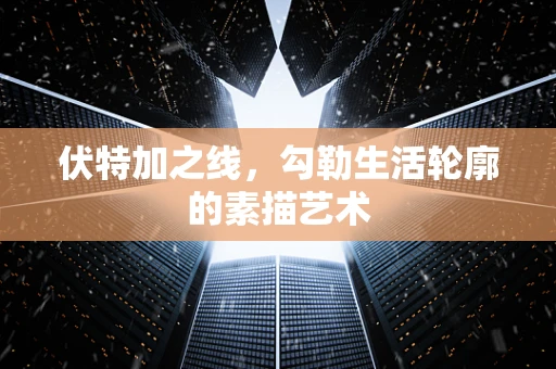 伏特加之线，勾勒生活轮廓的素描艺术