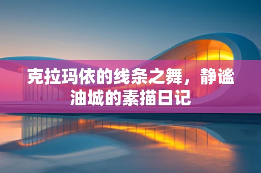 克拉玛依的线条之舞，静谧油城的素描日记