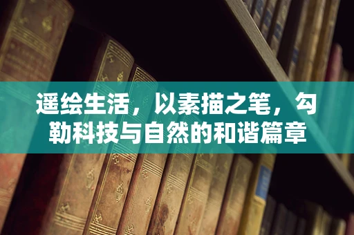 遥绘生活，以素描之笔，勾勒科技与自然的和谐篇章