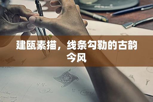 建瓯素描，线条勾勒的古韵今风