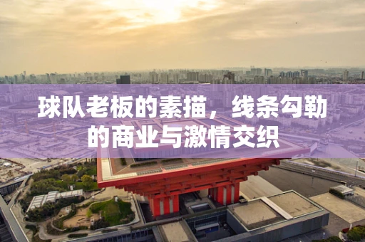 球队老板的素描，线条勾勒的商业与激情交织