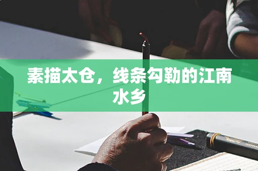 素描太仓，线条勾勒的江南水乡