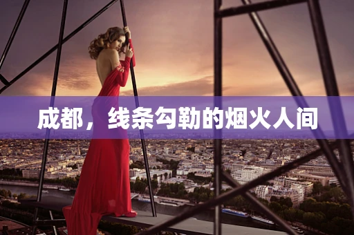 成都，线条勾勒的烟火人间