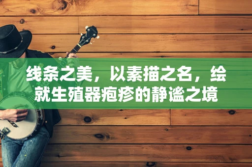 线条之美，以素描之名，绘就生殖器疱疹的静谧之境