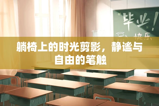 躺椅上的时光剪影，静谧与自由的笔触