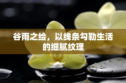 谷雨之绘，以线条勾勒生活的细腻纹理