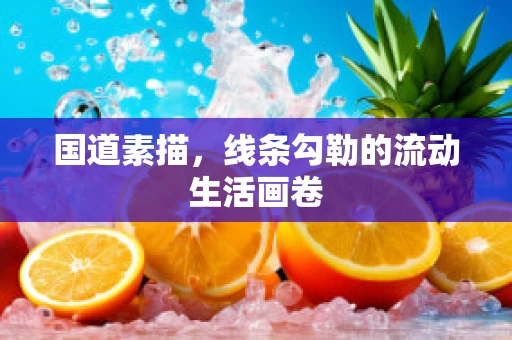 国道素描，线条勾勒的流动生活画卷