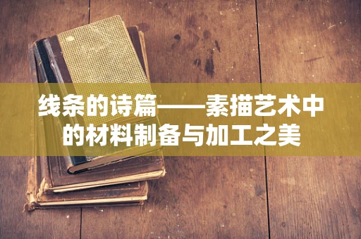线条的诗篇——素描艺术中的材料制备与加工之美