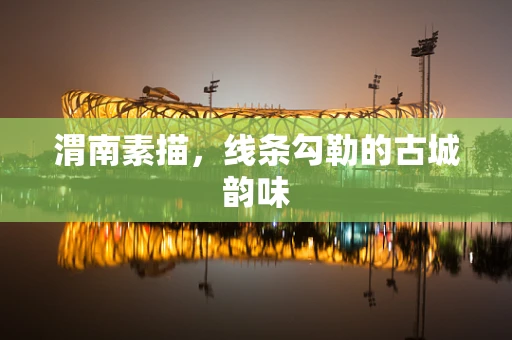 渭南素描，线条勾勒的古城韵味