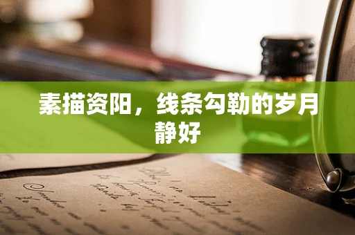 素描资阳，线条勾勒的岁月静好