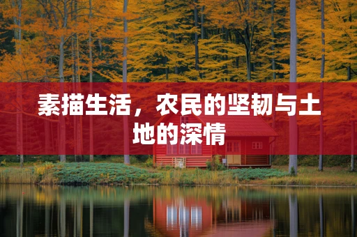 素描生活，农民的坚韧与土地的深情
