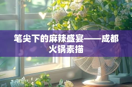 笔尖下的麻辣盛宴——成都火锅素描