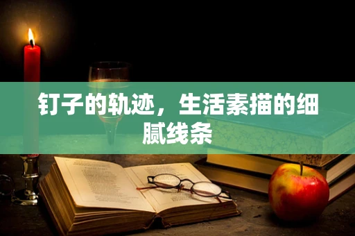 钉子的轨迹，生活素描的细腻线条