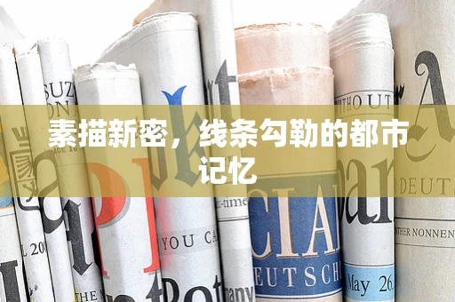 素描新密，线条勾勒的都市记忆