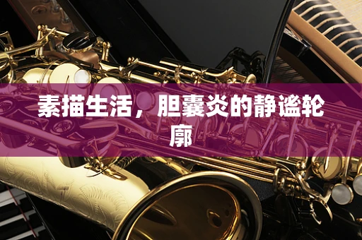 素描生活，胆囊炎的静谧轮廓