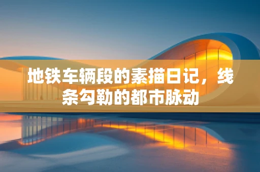 地铁车辆段的素描日记，线条勾勒的都市脉动