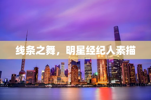 线条之舞，明星经纪人素描
