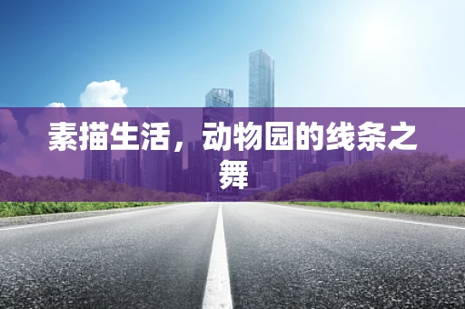 素描生活，动物园的线条之舞