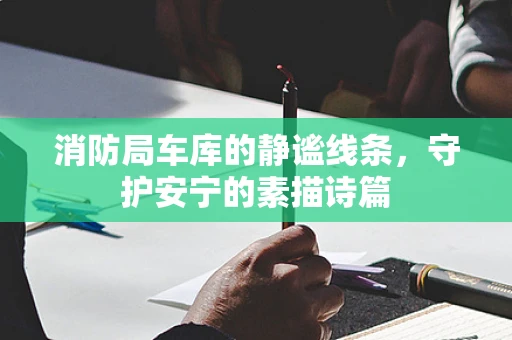 消防局车库的静谧线条，守护安宁的素描诗篇