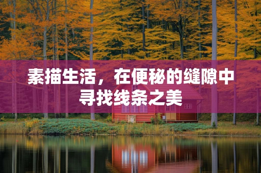 素描生活，在便秘的缝隙中寻找线条之美