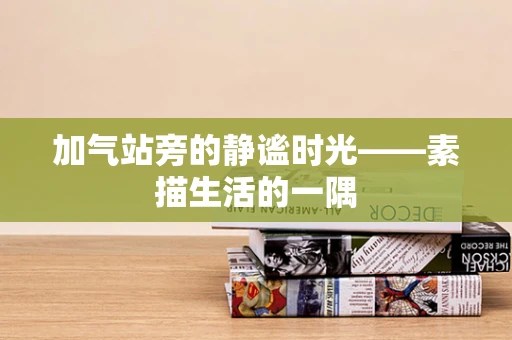 加气站旁的静谧时光——素描生活的一隅