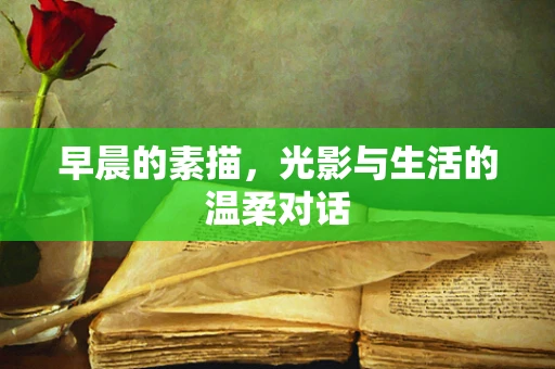 早晨的素描，光影与生活的温柔对话