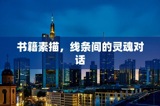 书籍素描，线条间的灵魂对话