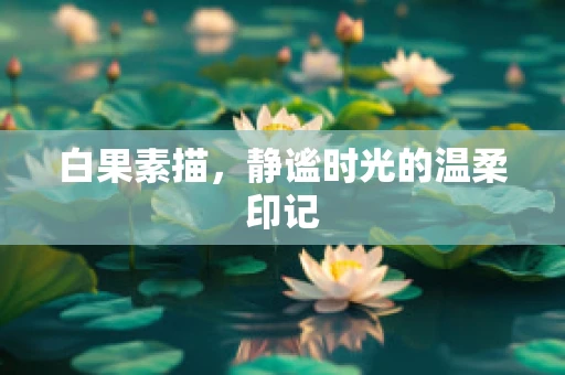 白果素描，静谧时光的温柔印记