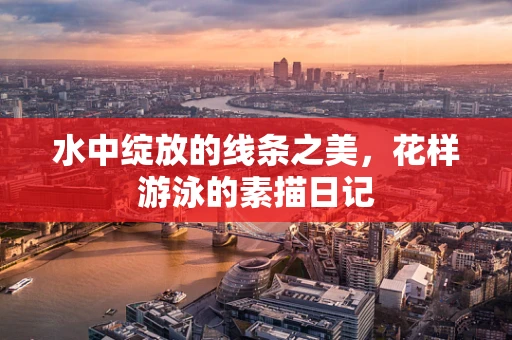 水中绽放的线条之美，花样游泳的素描日记