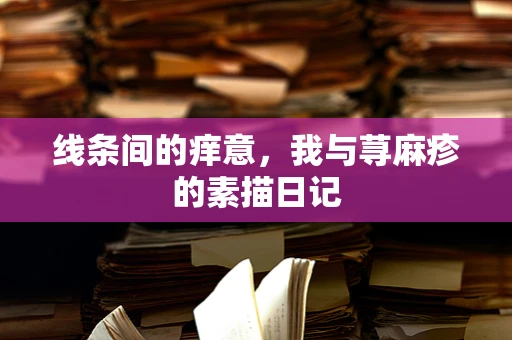 线条间的痒意，我与荨麻疹的素描日记