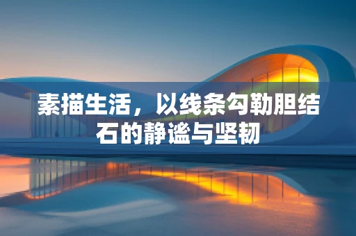 素描生活，以线条勾勒胆结石的静谧与坚韧