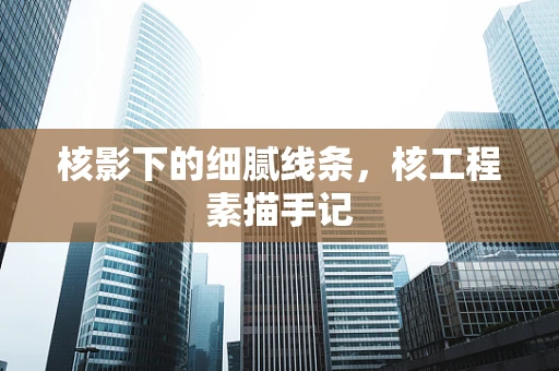 核影下的细腻线条，核工程素描手记