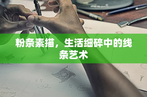 粉条素描，生活细碎中的线条艺术