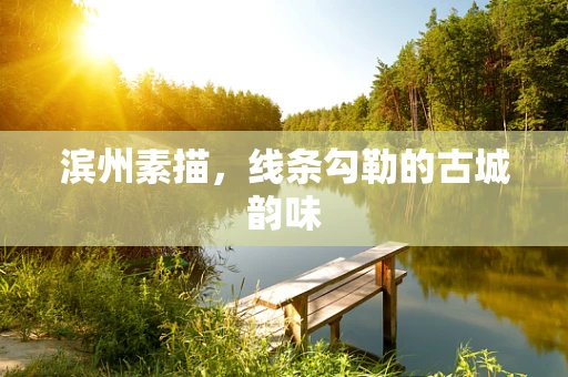滨州素描，线条勾勒的古城韵味