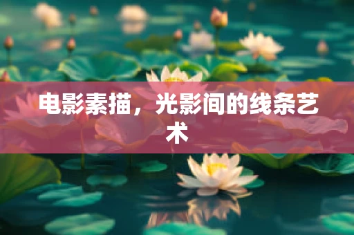 电影素描，光影间的线条艺术
