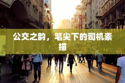公交之韵，笔尖下的司机素描