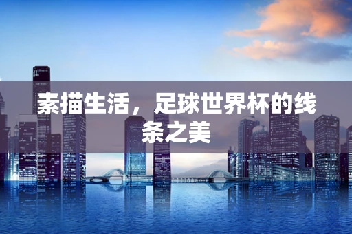 素描生活，足球世界杯的线条之美