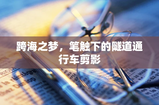 跨海之梦，笔触下的隧道通行车剪影