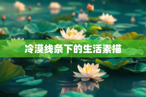 冷漠线条下的生活素描