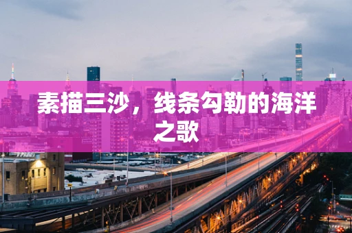 素描三沙，线条勾勒的海洋之歌