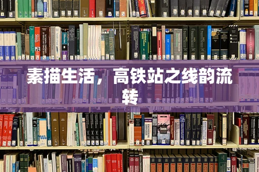 素描生活，高铁站之线韵流转