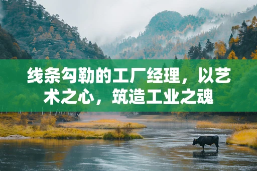 线条勾勒的工厂经理，以艺术之心，筑造工业之魂